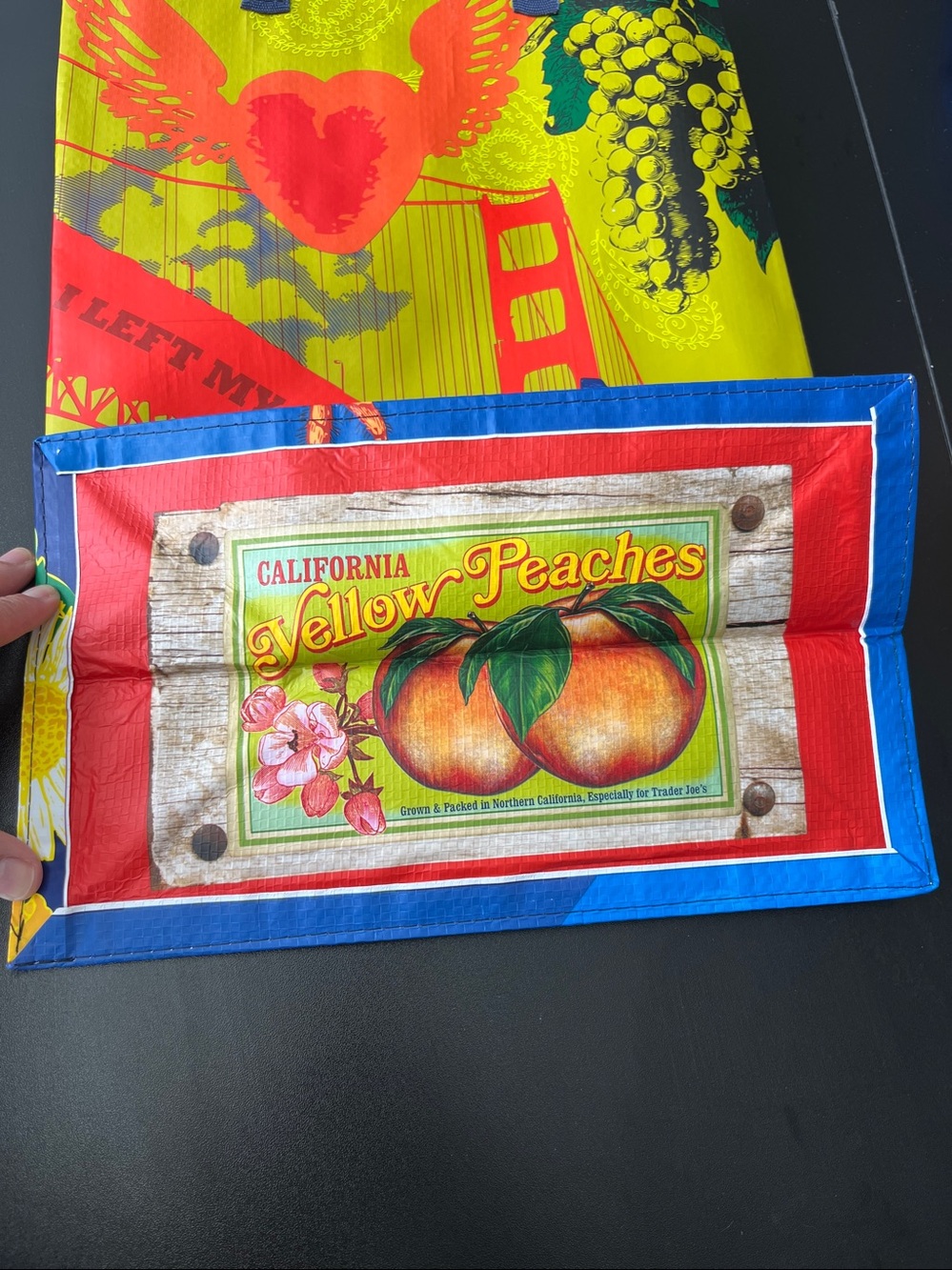 Trader Joe's Reusable Grocery California Bag, NWT - Picture 5 of 7